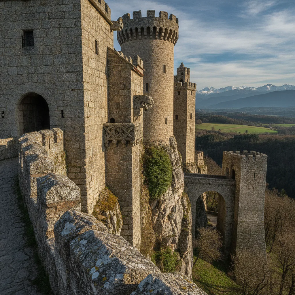 Архитектурные детали замка