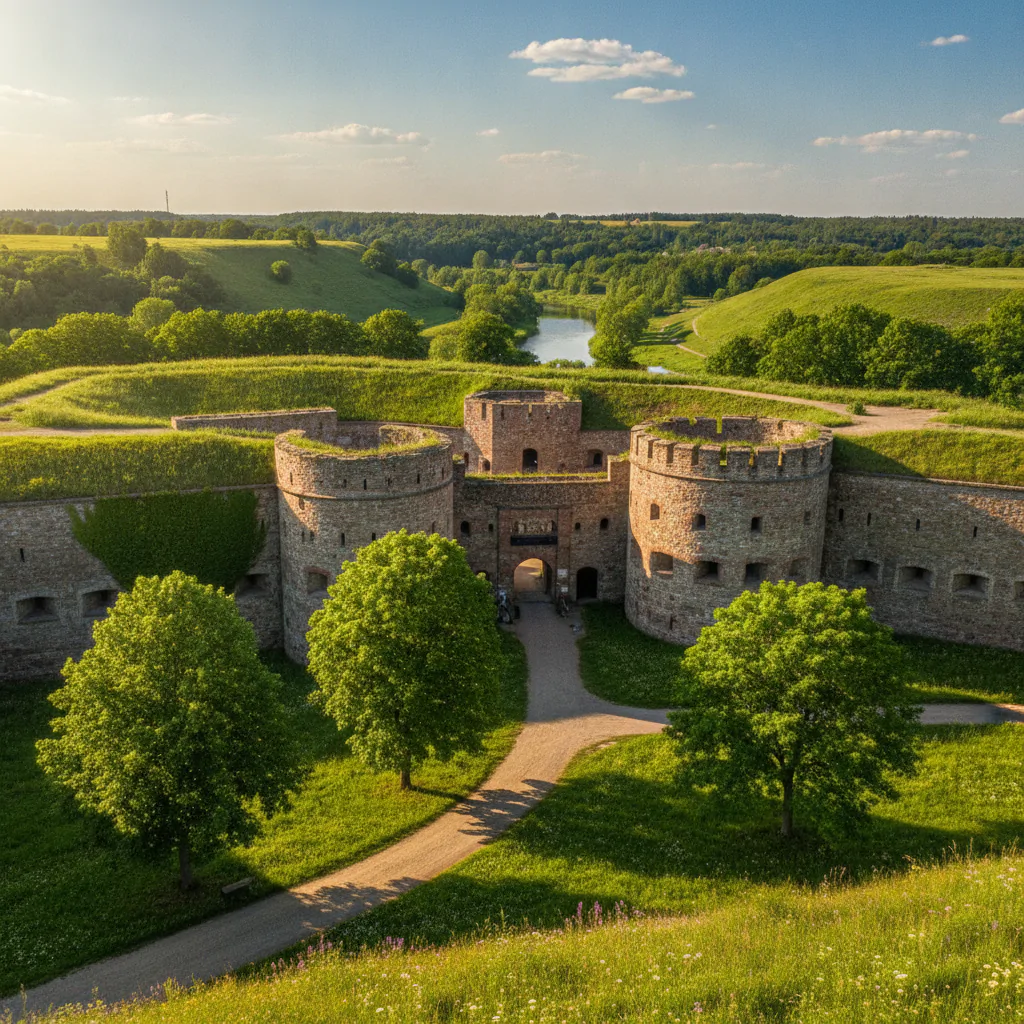 Форты Кёнигсберга в лучах солнца